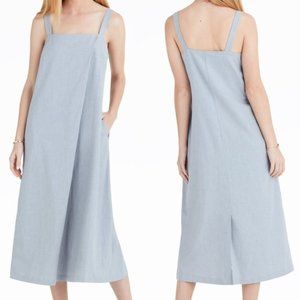 Kowtow Shadow midi dress in organic cotton